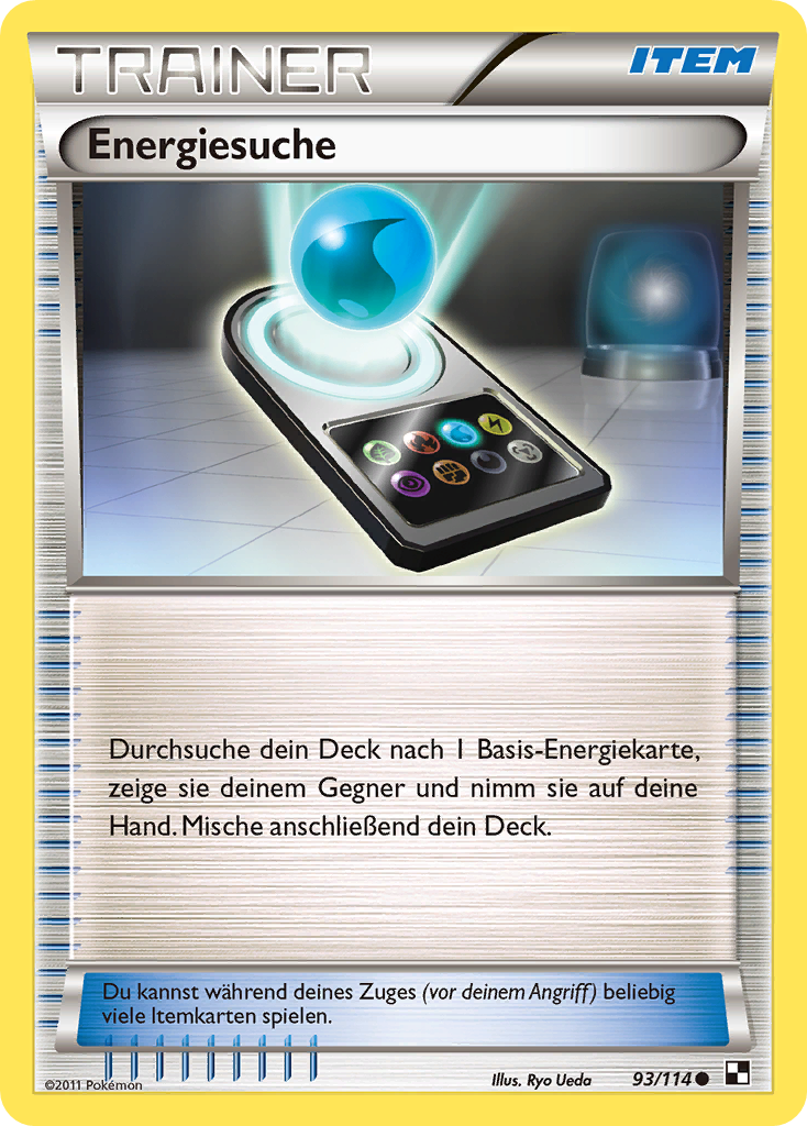 Energiesuche 90 — Majestic Dawn (German Pokémon TCG card)