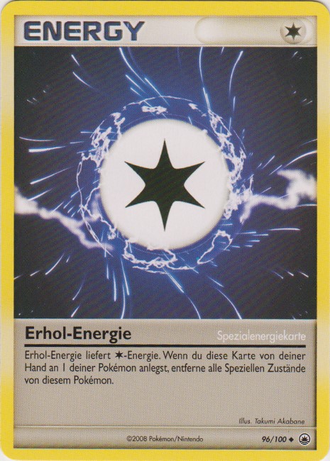 Erhol-Energie 96 — Majestic Dawn (German Pokémon TCG card)