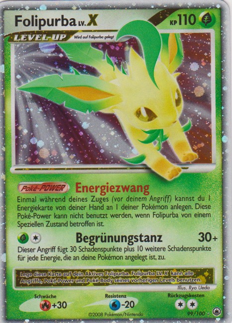 Folipurba 99 — Majestic Dawn (German Pokémon TCG card)