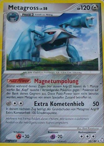 Metagross 10 — Legends Awakened (German Pokémon TCG card)