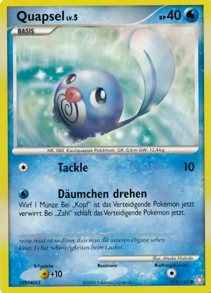 Quapsel 114 — Legends Awakened (German Pokémon TCG card)