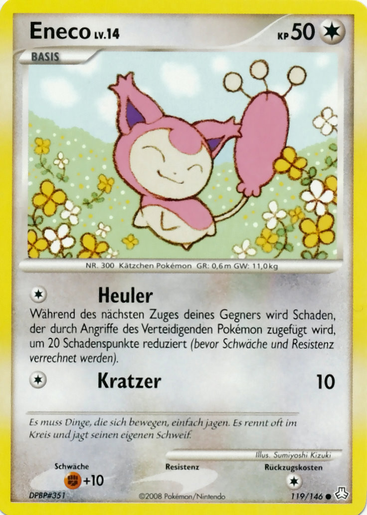 Eneco 119 — Legends Awakened (German Pokémon TCG card)