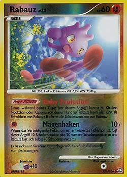 Rabauz 126 — Legends Awakened (German Pokémon TCG card)