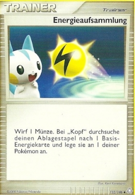 Energieaufsammlung 132 — Legends Awakened (German Pokémon TCG card)