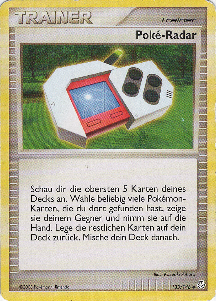 Poké-Radar 133 — Legends Awakened (German Pokémon TCG card)