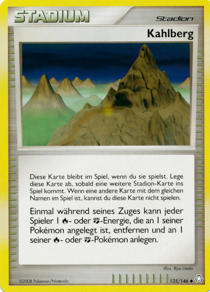 Kahlberg 135 — Legends Awakened (German Pokémon TCG card)