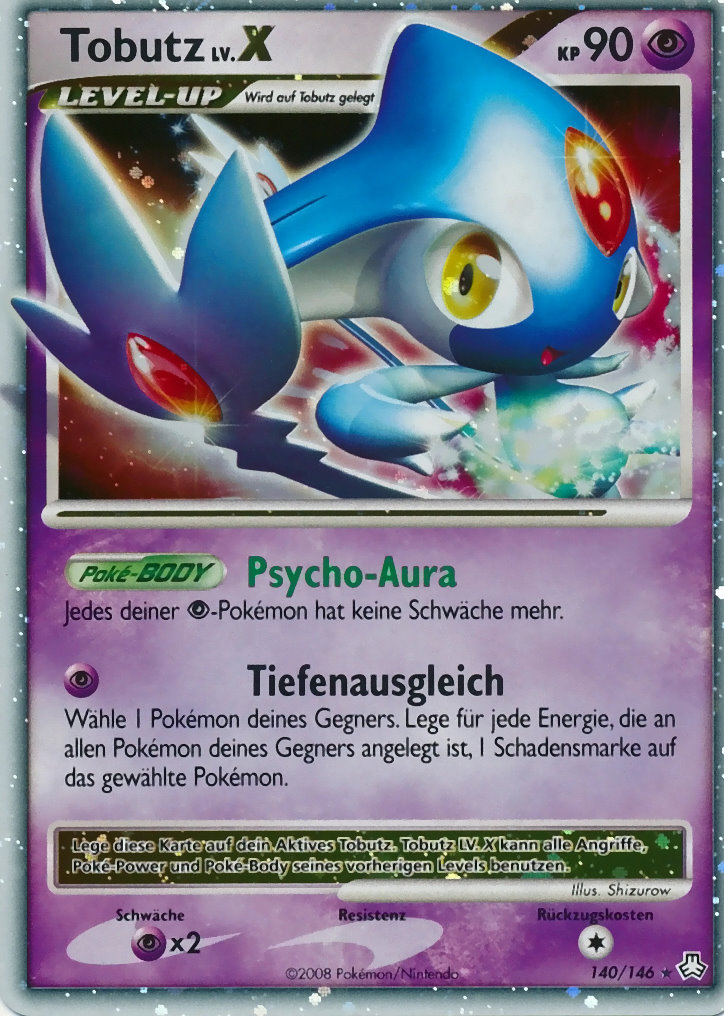 Tobutz 140 — Legends Awakened (German Pokémon TCG card)