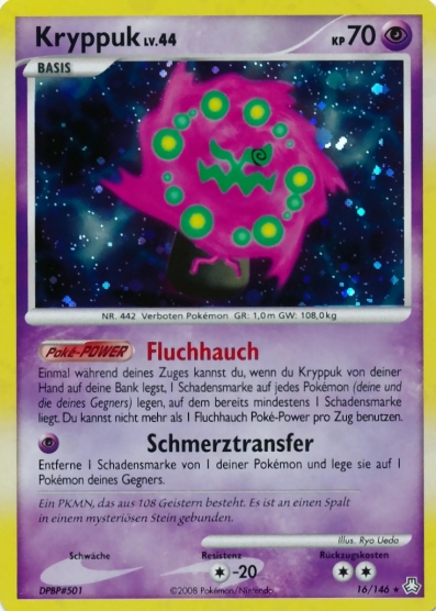 Kryppuck 16 — Legends Awakened (German Pokémon TCG card)