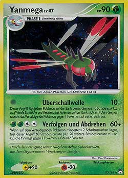 Yanmega 17 — Legends Awakened (German Pokémon TCG card)