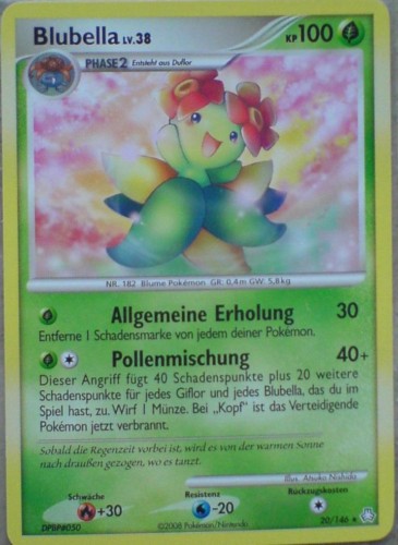 Blubella 20 — Legends Awakened (German Pokémon TCG card)