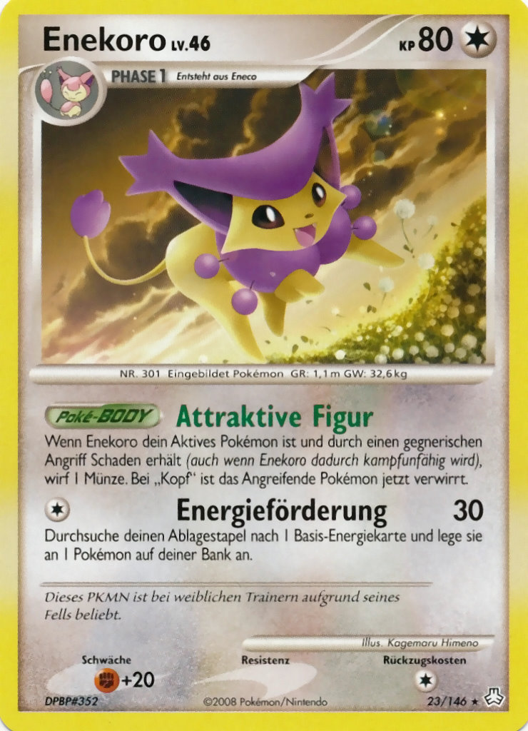 Enokoro 23 — Legends Awakened (German Pokémon TCG card)