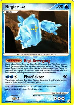 Regice 36 — Legends Awakened (German Pokémon TCG card)