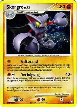 Skorgro 5 — Legends Awakened (German Pokémon TCG card)