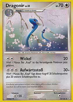 Dragonir 52 — Legends Awakened (German Pokémon TCG card)