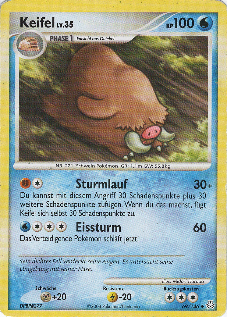 Keifel 69 — Legends Awakened (German Pokémon TCG card)