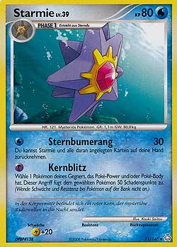 Starmie 71 — Legends Awakened (German Pokémon TCG card)