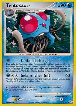 Tentoxa 75 — Legends Awakened (German Pokémon TCG card)