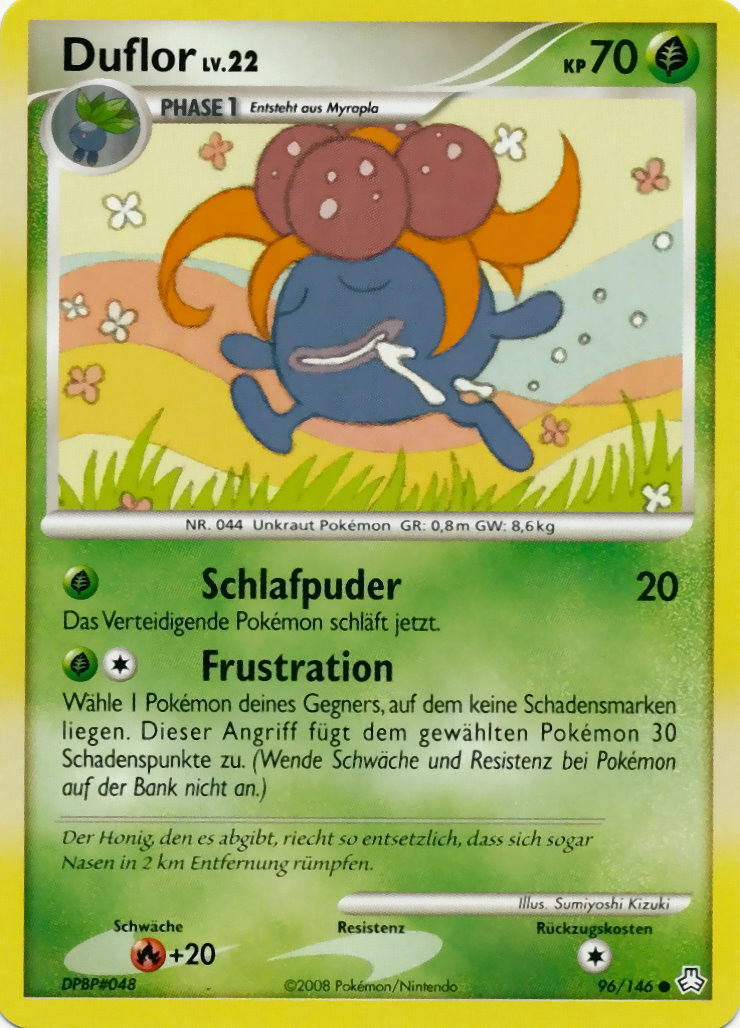 Duflor 96 — Legends Awakened (German Pokémon TCG card)