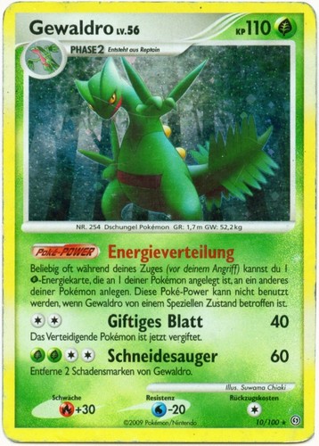 Gewaldro 10 — Stormfront (German Pokémon TCG card)