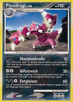 Piondragi 15 — Stormfront (German Pokémon TCG card)