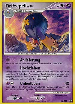 Drifzepeli 16 — Stormfront (German Pokémon TCG card)
