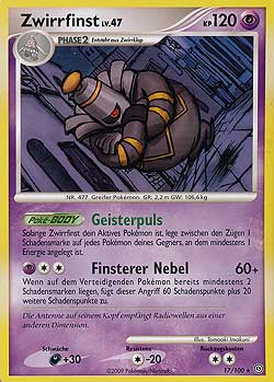 Zwirrfinst 17 — Stormfront (German Pokémon TCG card)