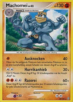 Machomei 20 — Stormfront (German Pokémon TCG card)