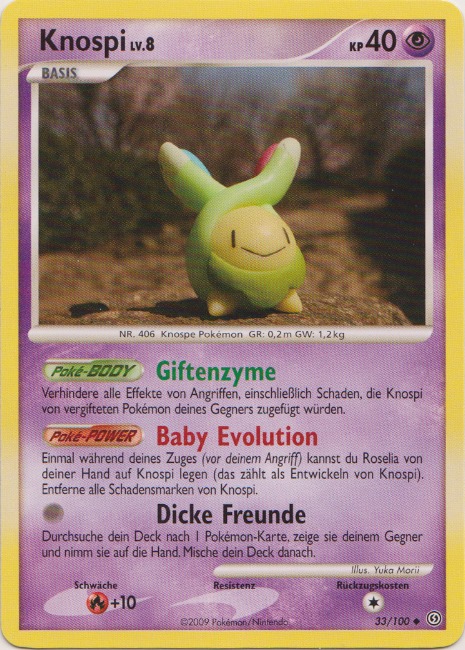 Knospi 33 — Stormfront (German Pokémon TCG card)