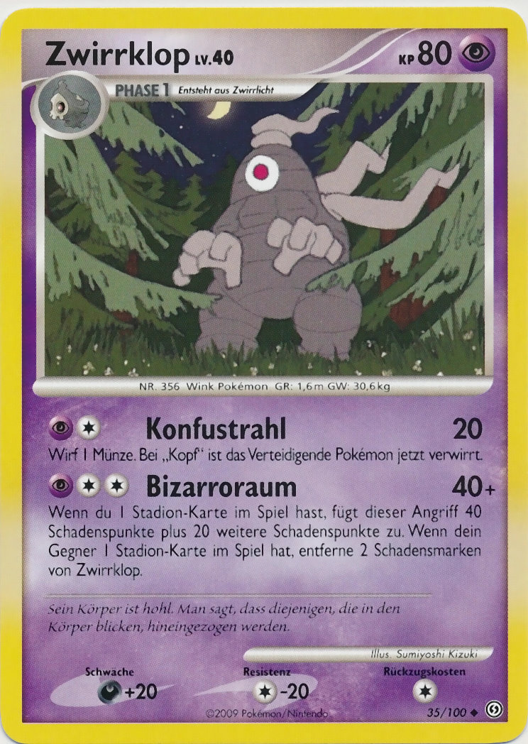 Zwirrklop 35 — Stormfront (German Pokémon TCG card)