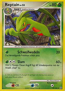 Reptain 39 — Stormfront (German Pokémon TCG card)