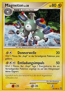 Magneton 43 — Stormfront (German Pokémon TCG card)