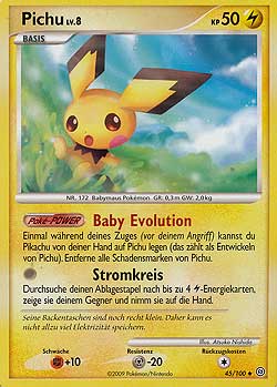 Pichu 45 — Stormfront (German Pokémon TCG card)
