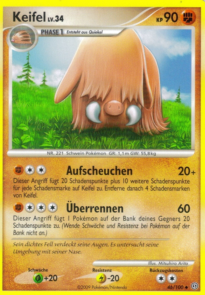 Keifel 46 — Stormfront (German Pokémon TCG card)