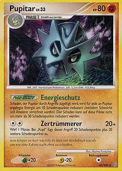 Pupitar 47 — Stormfront (German Pokémon TCG card)