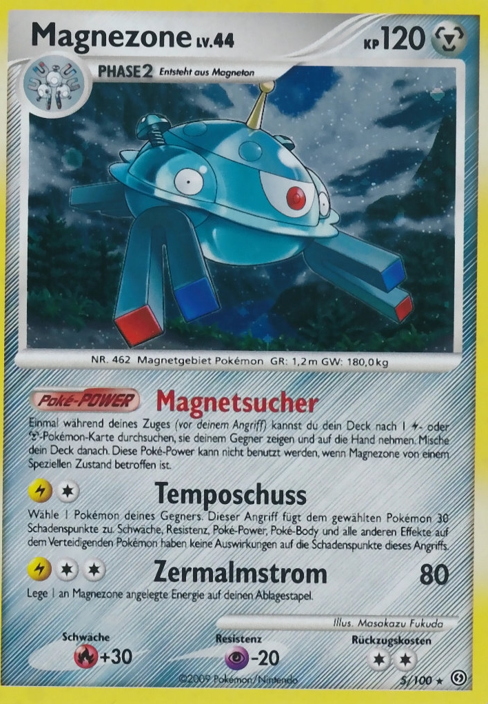 Magnezone 5 — Stormfront (German Pokémon TCG card)