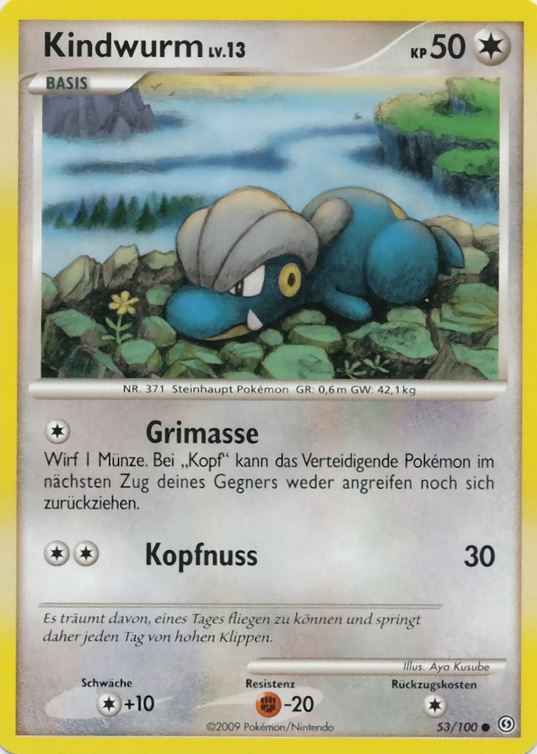 Kindwurm 53 — Stormfront (German Pokémon TCG card)