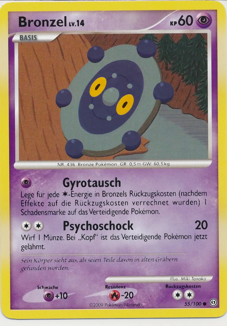 Bronzel 55 — Stormfront (German Pokémon TCG card)