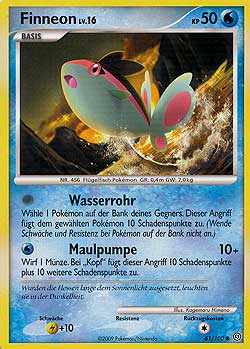 Finneon 61 — Stormfront (German Pokémon TCG card)
