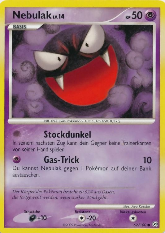 Nebulak 62 — Stormfront (German Pokémon TCG card)