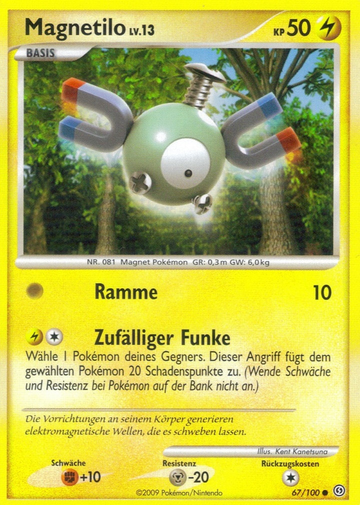 Magnetilo 67 — Stormfront (German Pokémon TCG card)