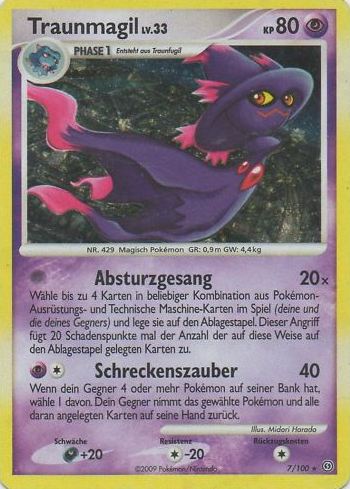 Traunmagil 7 — Stormfront (German Pokémon TCG card)