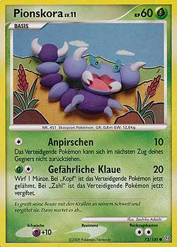 Pionskora 73 — Stormfront (German Pokémon TCG card)