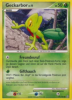 Geckarbor 79 — Stormfront (German Pokémon TCG card)