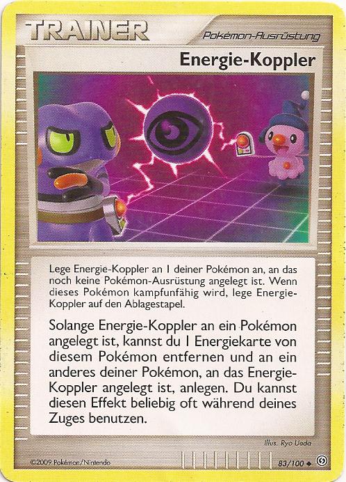 Energie-Koppler 83 — Stormfront (German Pokémon TCG card)