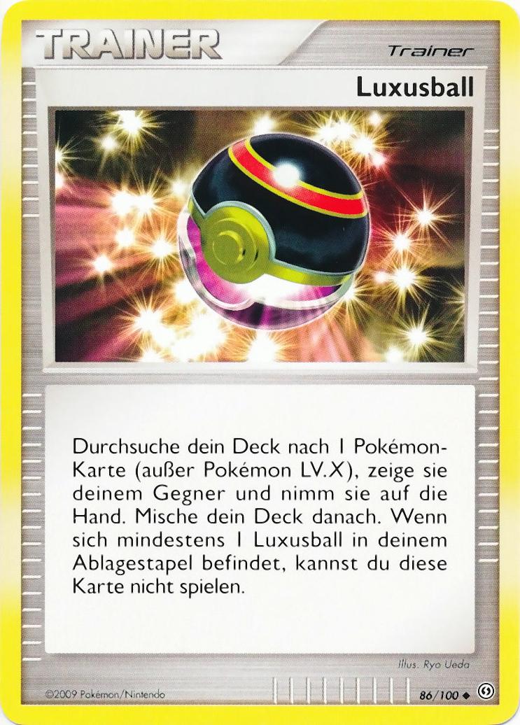 Luxusball 86 — Stormfront (German Pokémon TCG card)
