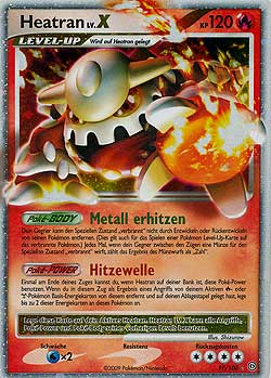 Heatran 97 — Stormfront (German Pokémon TCG card)