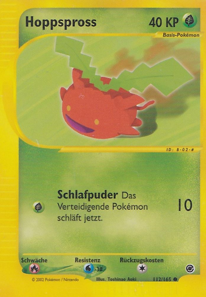 Hoppspross 112 — Expedition Base Set (German Pokémon TCG card)