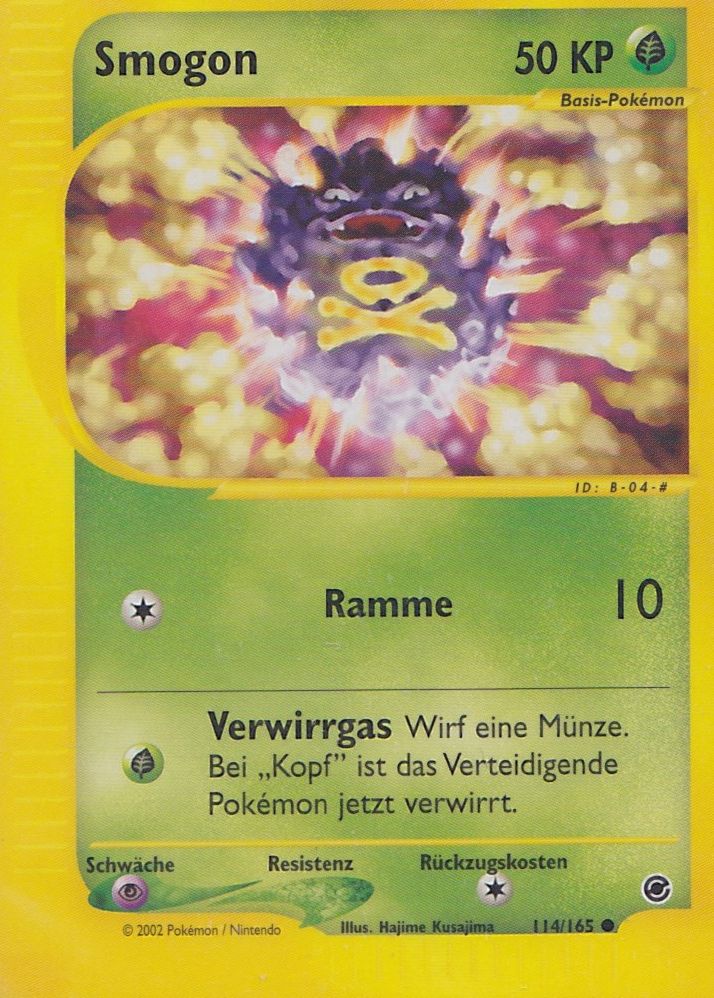 Smogon 114 — Expedition Base Set (German Pokémon TCG card)