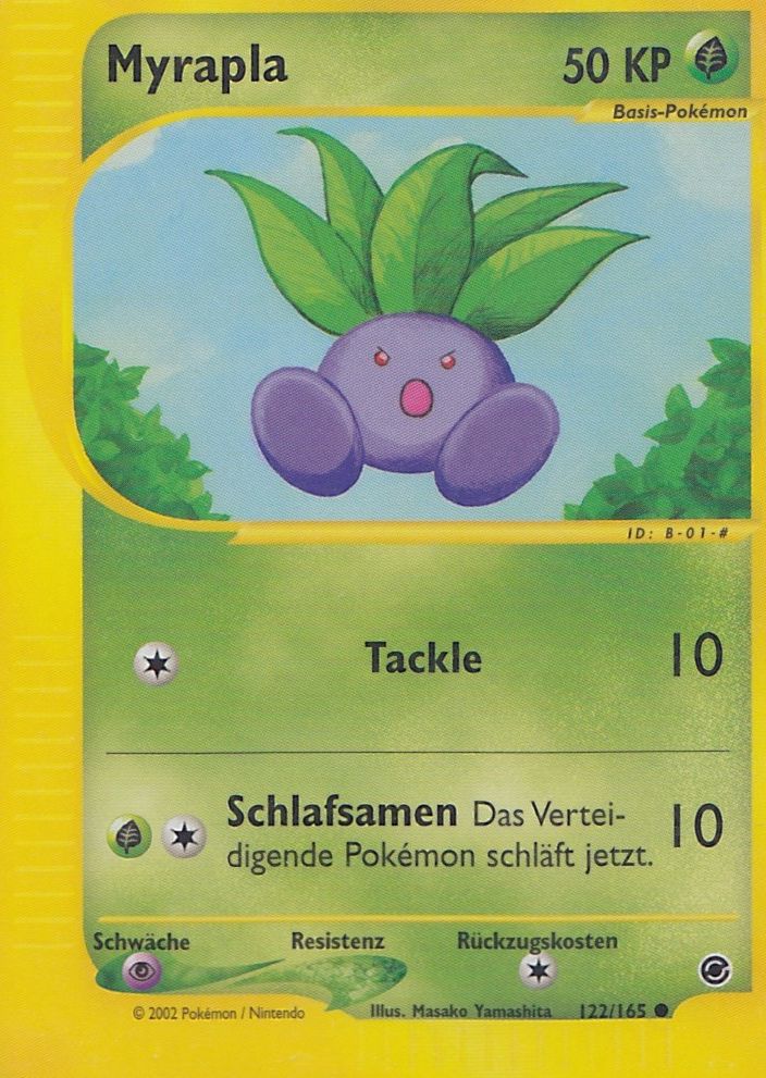 Myrapla 122 — Expedition Base Set (German Pokémon TCG card)
