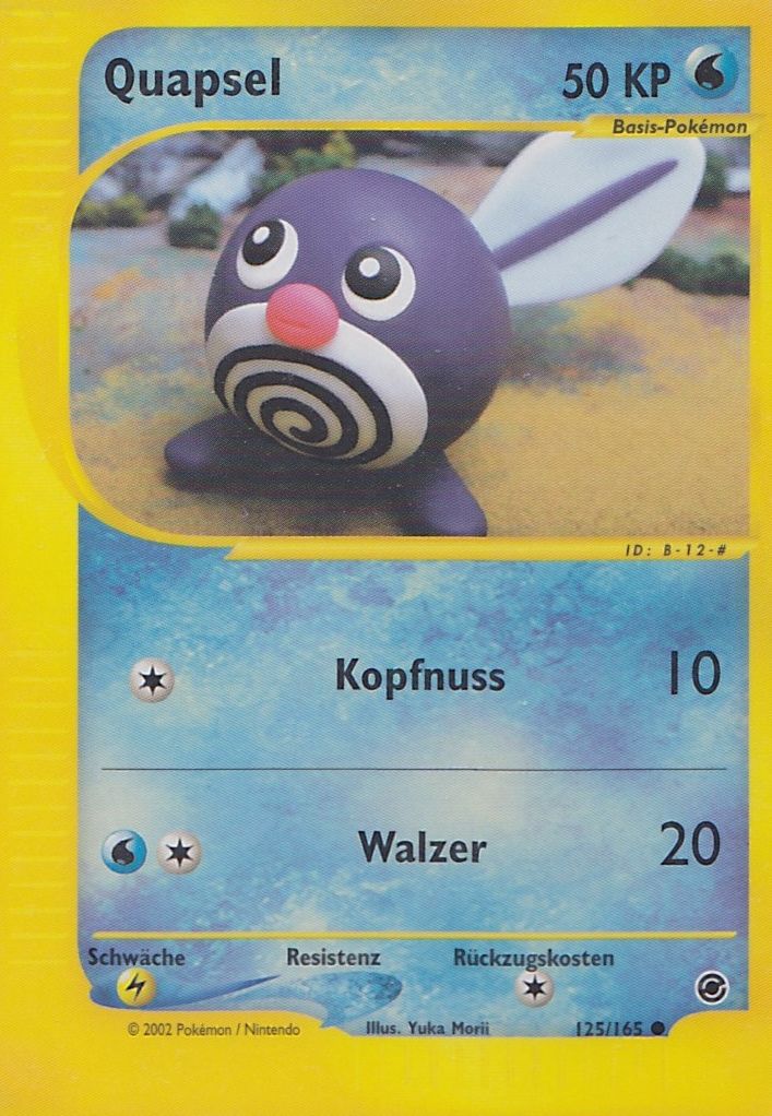 Quapsel 125 — Expedition Base Set (German Pokémon TCG card)